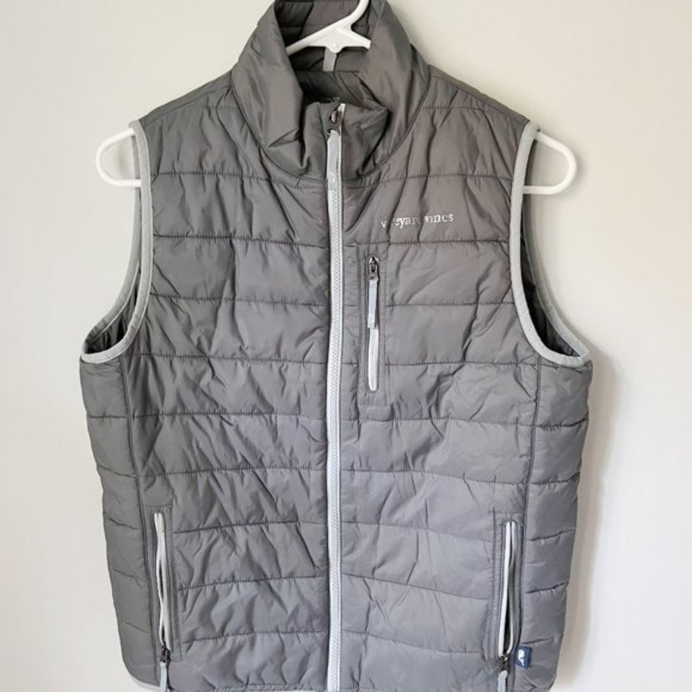 Vineyard Vines Gray Kids Vest